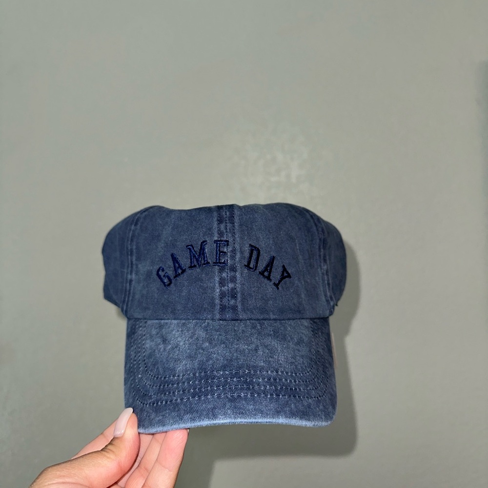 Blue 'Game Day' Cap